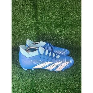 Adidas Predator Accuracy 4 Men’s Soccer Cleats Blue/White GZ0017 Size 11 Mens